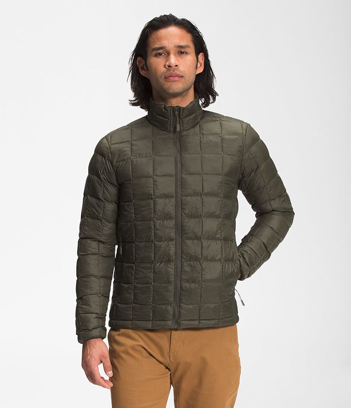 The North Face Mens Puffer Jacket ThermoBall™ Eco 329FOJPUQ - Dark Green